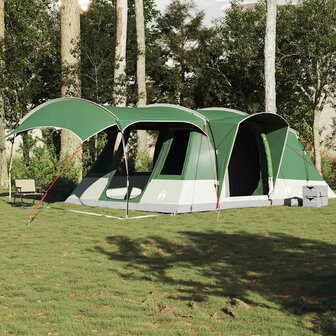Tunneltent 5-persoons waterdicht groen 4