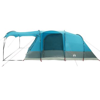 Tunneltent 5-persoons waterdicht blauw 8