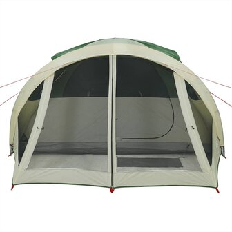 Tunneltent 6-persoons waterdicht groen 6