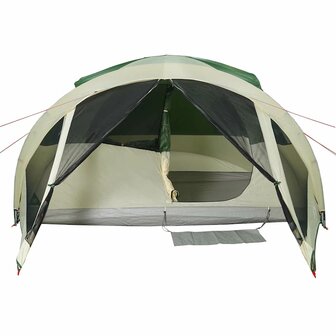 Tunneltent 6-persoons waterdicht groen 7