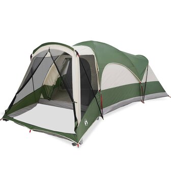 Tunneltent 8-persoons waterdicht groen 2
