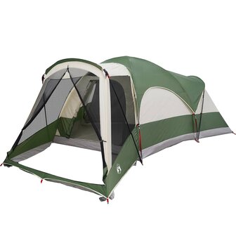 Tunneltent 8-persoons waterdicht groen 3