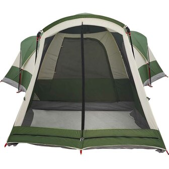 Tunneltent 8-persoons waterdicht groen 6