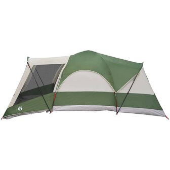 Tunneltent 8-persoons waterdicht groen 7