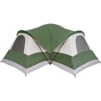 Tunneltent 8-persoons waterdicht groen 8
