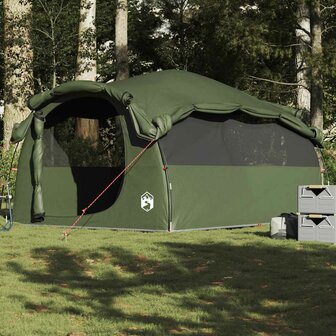 Tunneltent 6-persoons waterdicht olijfgroen 1