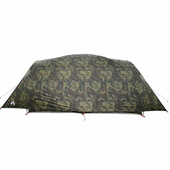 Tunneltent 6-persoons waterdicht camouflage 7