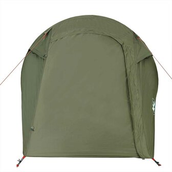Tunneltent 2-persoons waterdicht olijfgroen 7