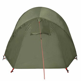 Tunneltent 2-persoons waterdicht olijfgroen 9