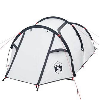 Tunneltent 2-persoons waterdicht verduisterend stof wit 5