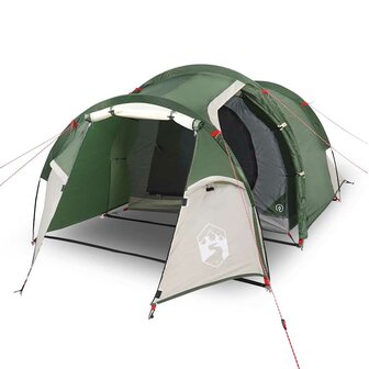 Tunneltent 3-persoons waterdicht groen 2