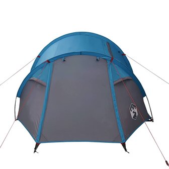 Tunneltent 3-persoons waterdicht blauw 6