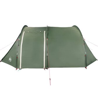 Tunneltent 4-persoons waterdicht groen 8