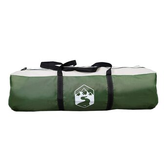 Tunneltent 3-persoons waterdicht groen 8