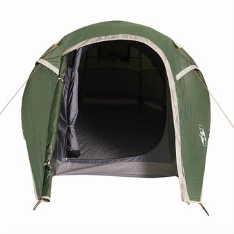 Tunneltent 2-persoons waterdicht groen 7