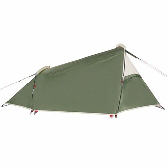 Tunneltent 2-persoons waterdicht groen 7