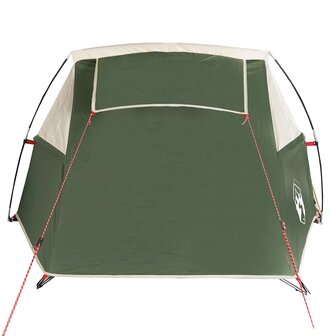 Tunneltent 2-persoons waterdicht groen 9