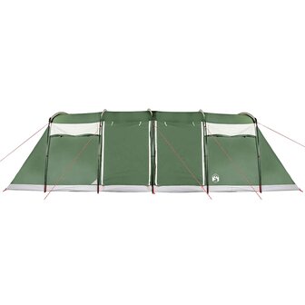 Tunneltent 10-persoons waterdicht groen 7