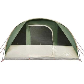 Tunneltent 7-persoons waterdicht groen 6