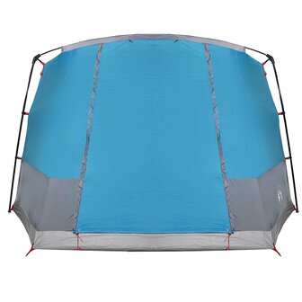 Tunneltent 4-persoons waterdicht blauw 9