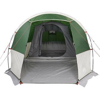 Tunneltent 4-persoons waterdicht groen 6