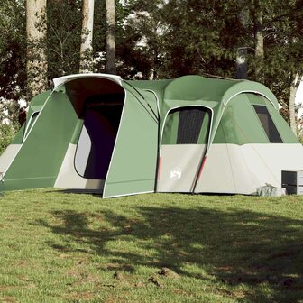 Tunneltent 16-persoons waterdicht groen 1