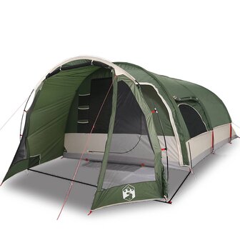 Tunneltent 8-persoons waterdicht groen 2