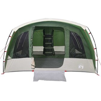 Tunneltent 8-persoons waterdicht groen 7