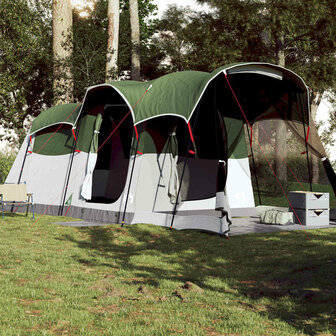 Tunneltent 8-persoons waterdicht groen 3