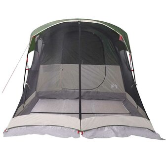 Tunneltent 8-persoons waterdicht groen 8