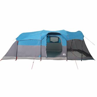 Tunneltent voor gezin 8-persoons waterdicht blauw 6