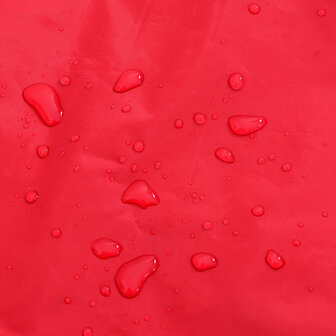 Hondenregenjas met reflecterende strips polyester rood XXS 9