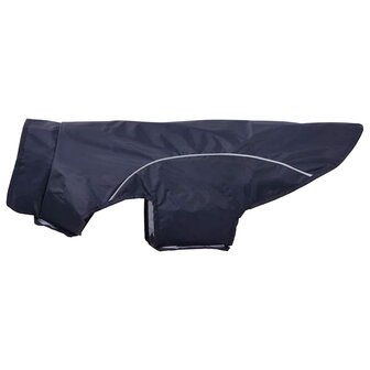 Hondenregenjas met reflecterende strips polyester blauw 2XL 6