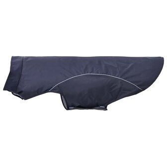 Hondenregenjas met reflecterende strips polyester blauw 3XL 6