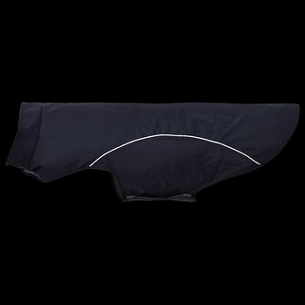 Hondenregenjas met reflecterende strips polyester blauw 4XL 7