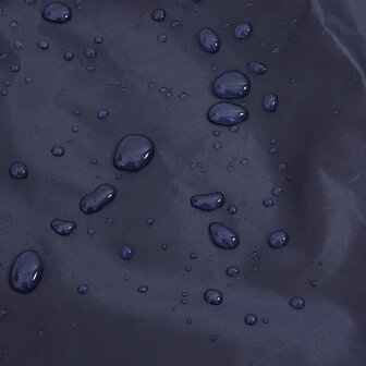 Hondenregenjas met reflecterende strips polyester blauw 4XL 9