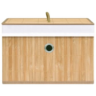 Opbergboxen 4 st bamboe 6