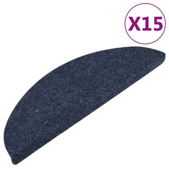 Trapmatten zelfklevend 15 st 56x17x3 cm blauw 2