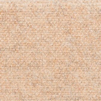 Trapmatten zelfklevend 10 st 56x17x3 cm naaldvilt cr&egrave;mekleurig 7