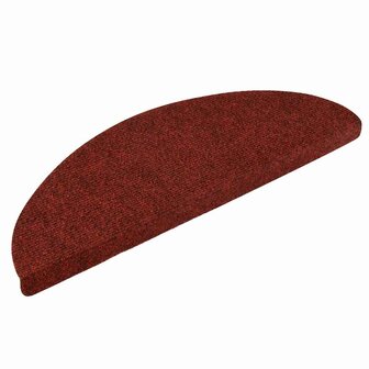 Trapmatten zelfklevend 5 st 56x17x3 cm naaldvilt rood 2