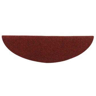Trapmatten zelfklevend 5 st 56x17x3 cm naaldvilt rood 4