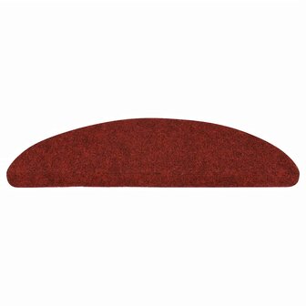 Trapmatten zelfklevend 10 st 56x17x3 cm naaldvilt rood 3
