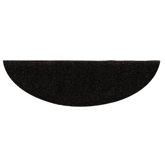 Trapmatten zelfklevend 10 st 56x17x3 cm naaldvilt donkerbruin 4