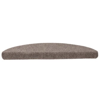 Trapmatten zelfklevend 10 st 56x17x3 cm naaldvilt beige 3