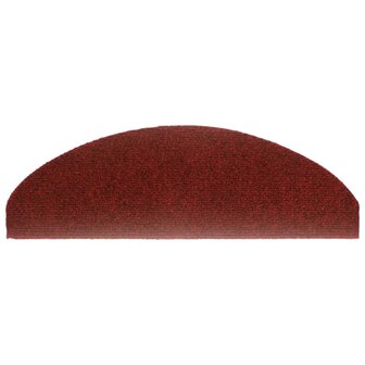 Trapmatten zelfklevend 10 st 65x21x4 cm naaldvilt rood 4