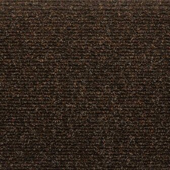 Trapmatten zelfklevend 10 st 65x21x4 cm naaldvilt bruin 7