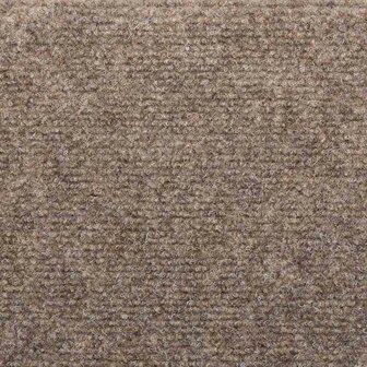 Trapmatten zelfklevend 5 st 65x21x4 cm naaldvilt cr&egrave;mekleurig 7