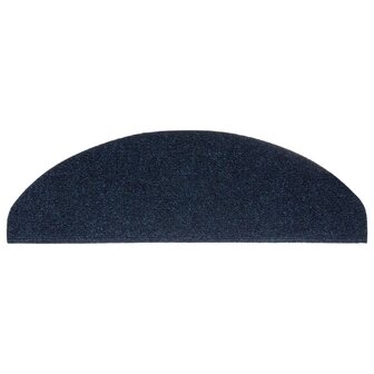 Trapmatten zelfklevend 5 st 65x21x4 cm naaldvilt marineblauw 5