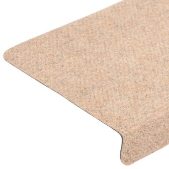Trapmatten 5 st 65x21x4 cm naaldvilt bruin 6