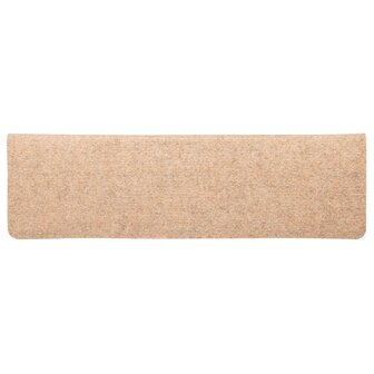 Trapmatten 10 st 65x21x4 cm naaldvilt cr&egrave;mekleurig 5